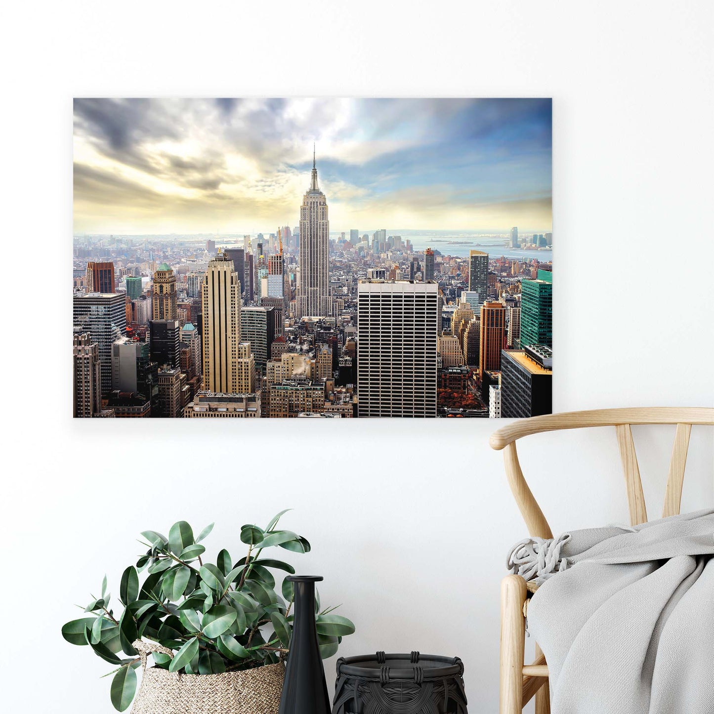 New York Canvas Photo Print - USTAD HOME