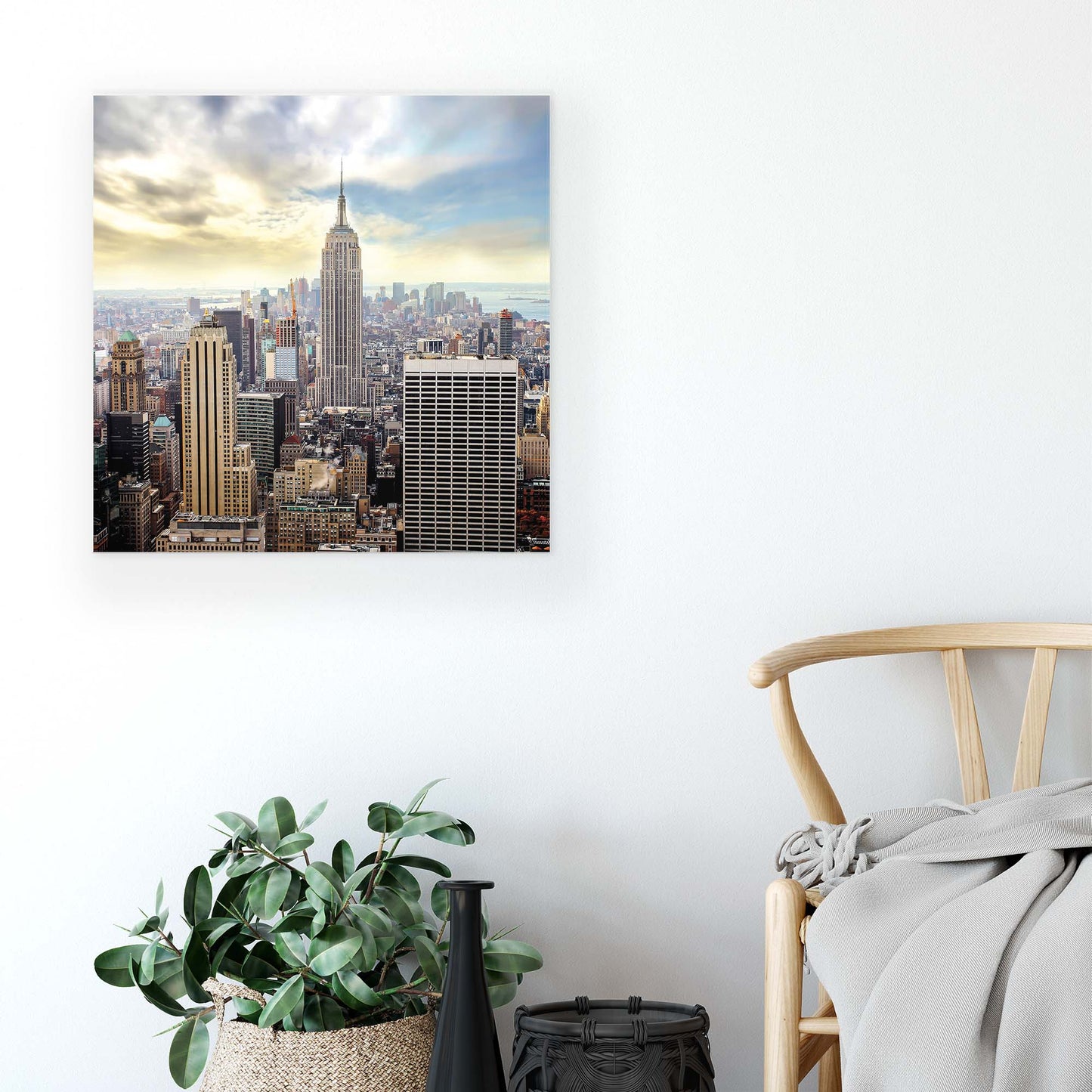 New York Canvas Photo Print - USTAD HOME