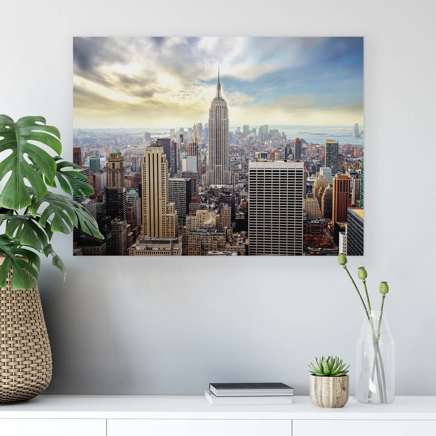 New York Canvas Photo Print - USTAD HOME