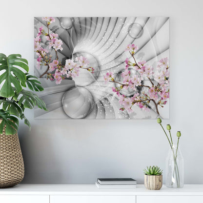 Modern Flowers, Nature, & Swirls Canvas Photo Print - USTAD HOME