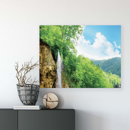 Lakes & Waterfalls Canvas Photo Print - USTAD HOME