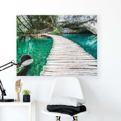 Lakes & Waterfalls Canvas Photo Print - USTAD HOME