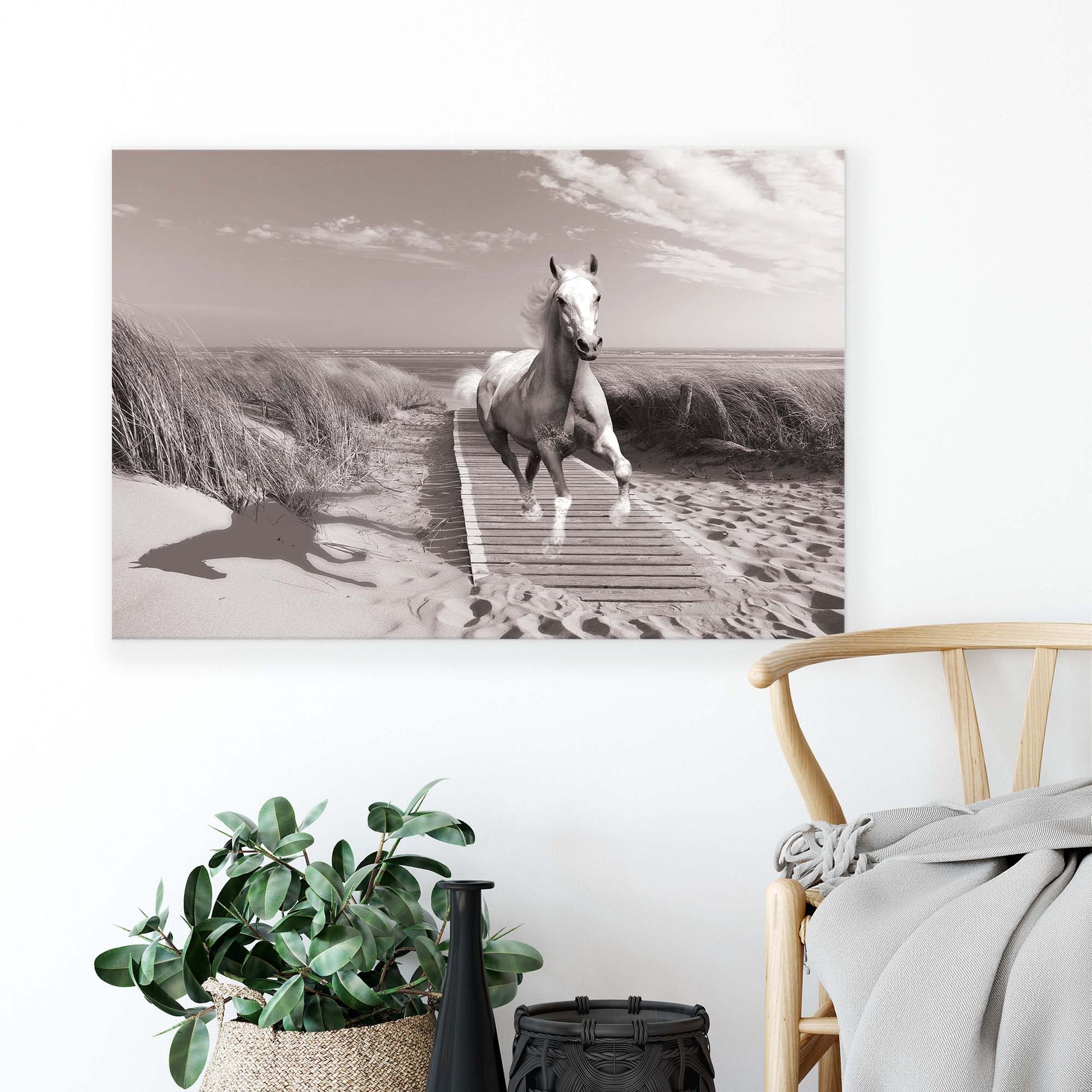 Horses & Unicorns Canvas Photo Print - USTAD HOME