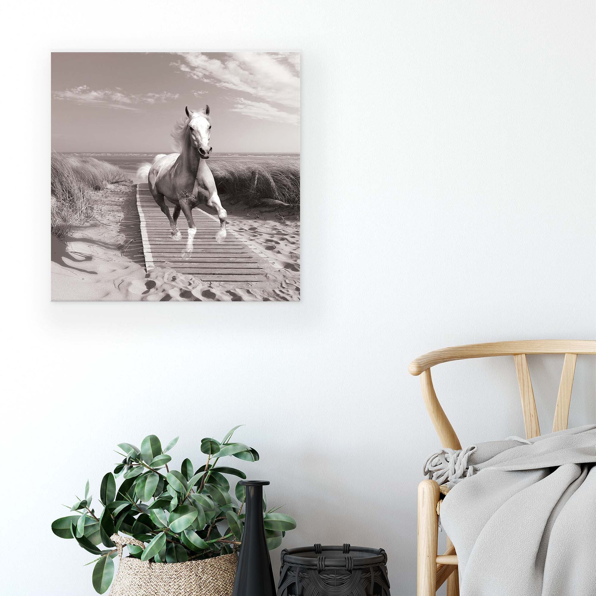 Horses & Unicorns Canvas Photo Print - USTAD HOME