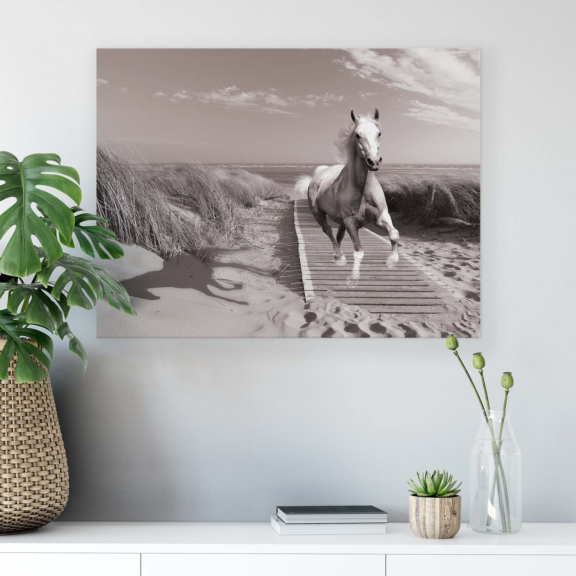 Horses & Unicorns Canvas Photo Print - USTAD HOME