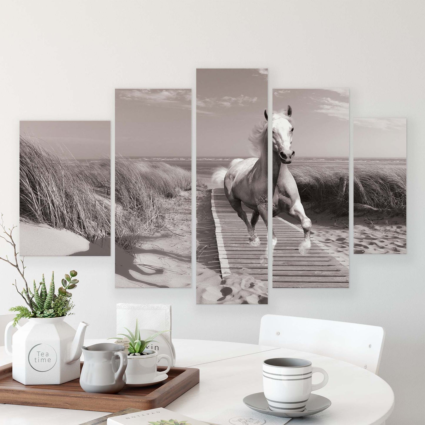 Horses & Unicorns Canvas Photo Print - USTAD HOME