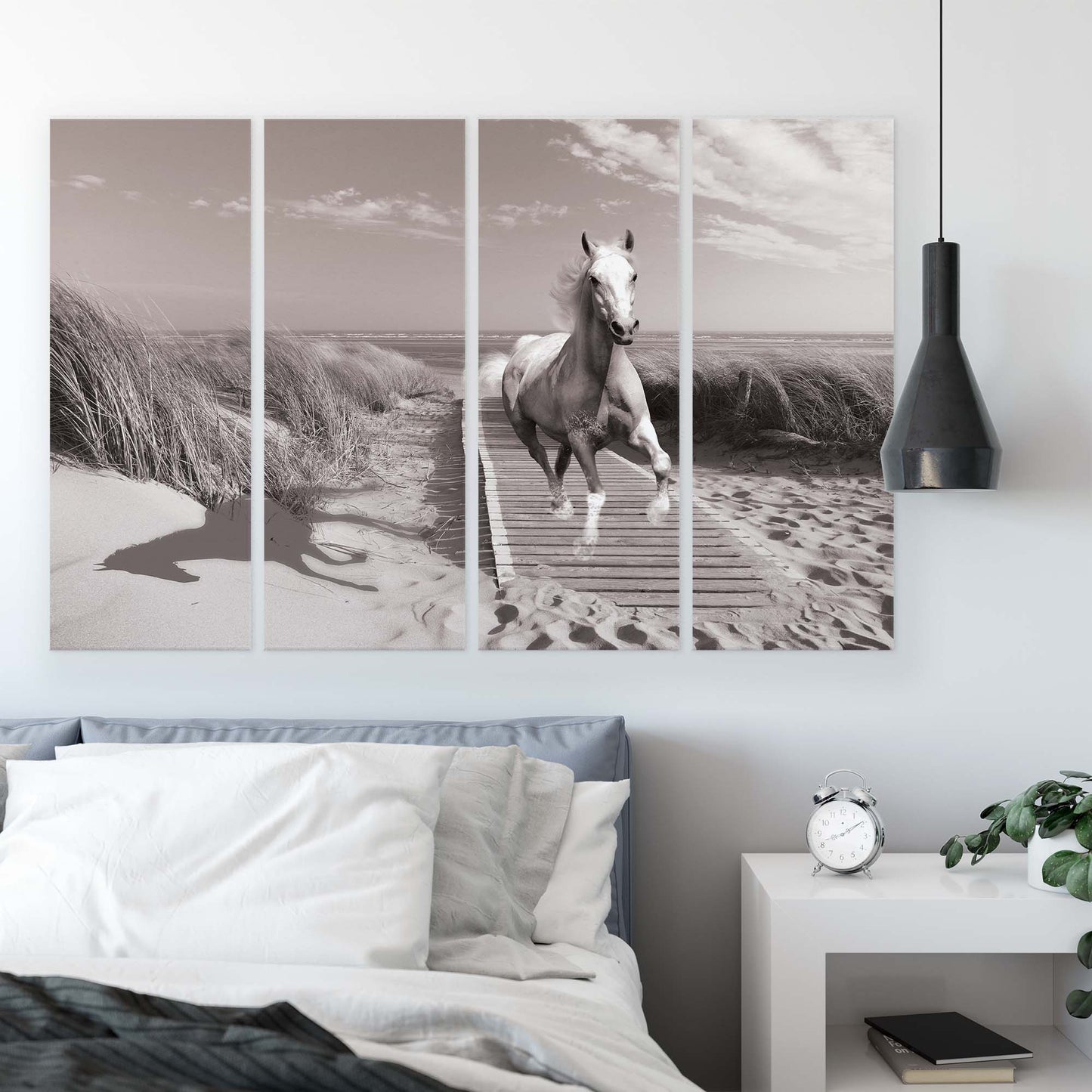 Horses & Unicorns Canvas Photo Print - USTAD HOME