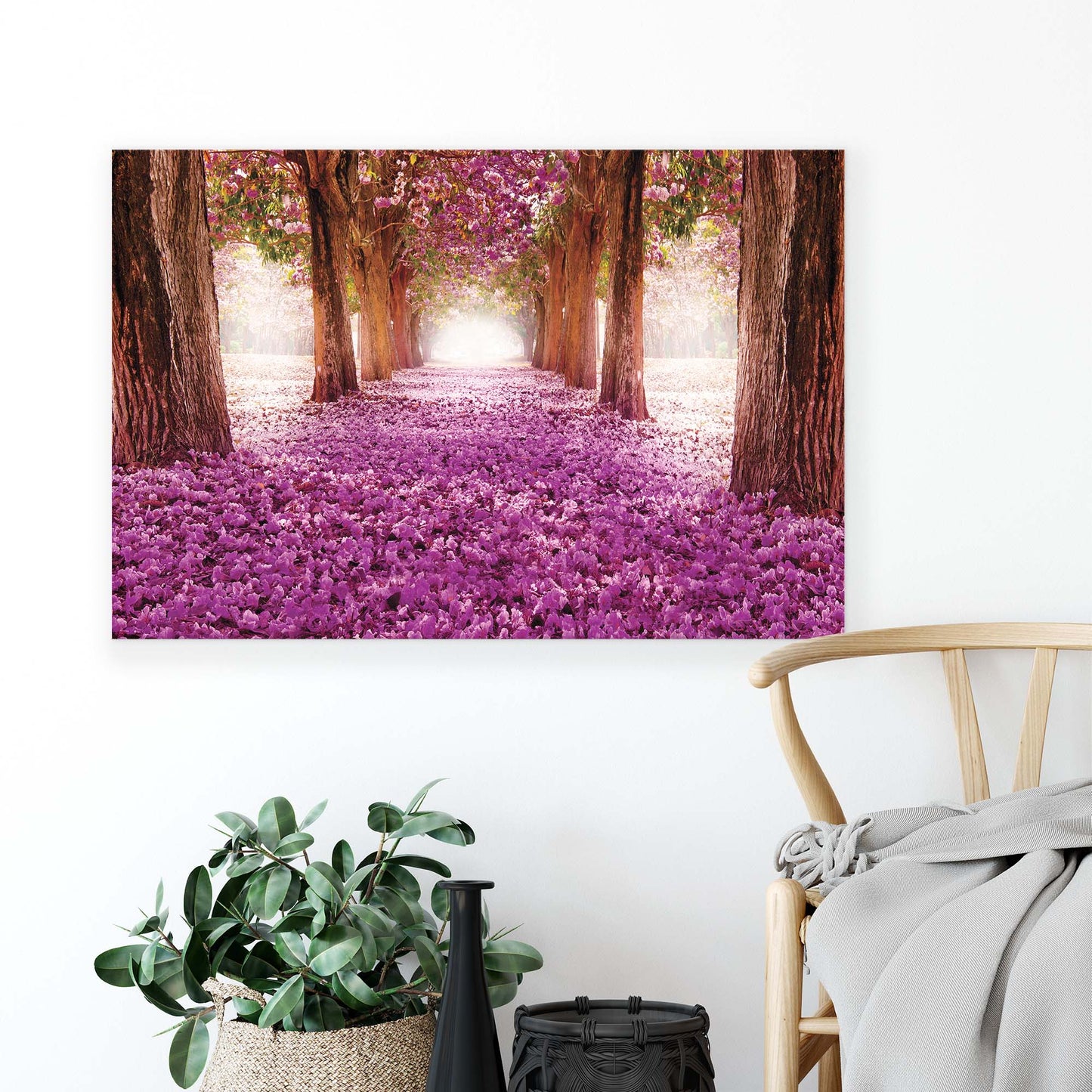 Forest & Trees Canvas Photo Print - USTAD HOME