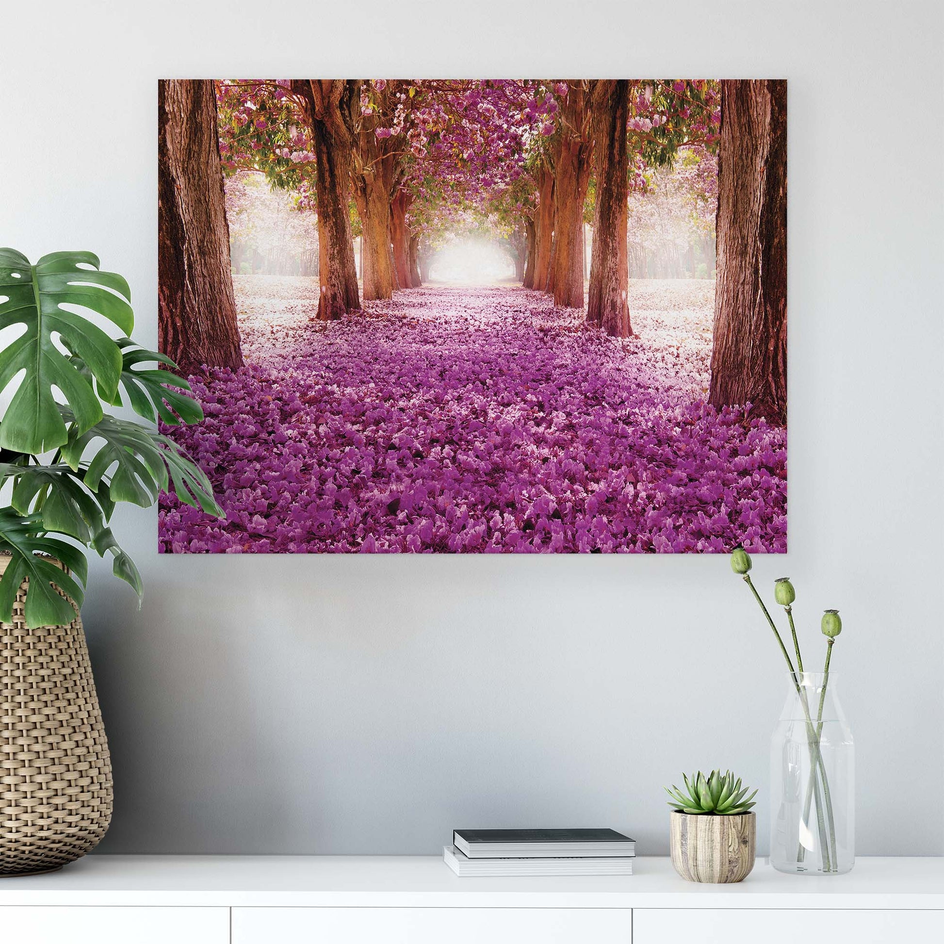 Forest & Trees Canvas Photo Print - USTAD HOME