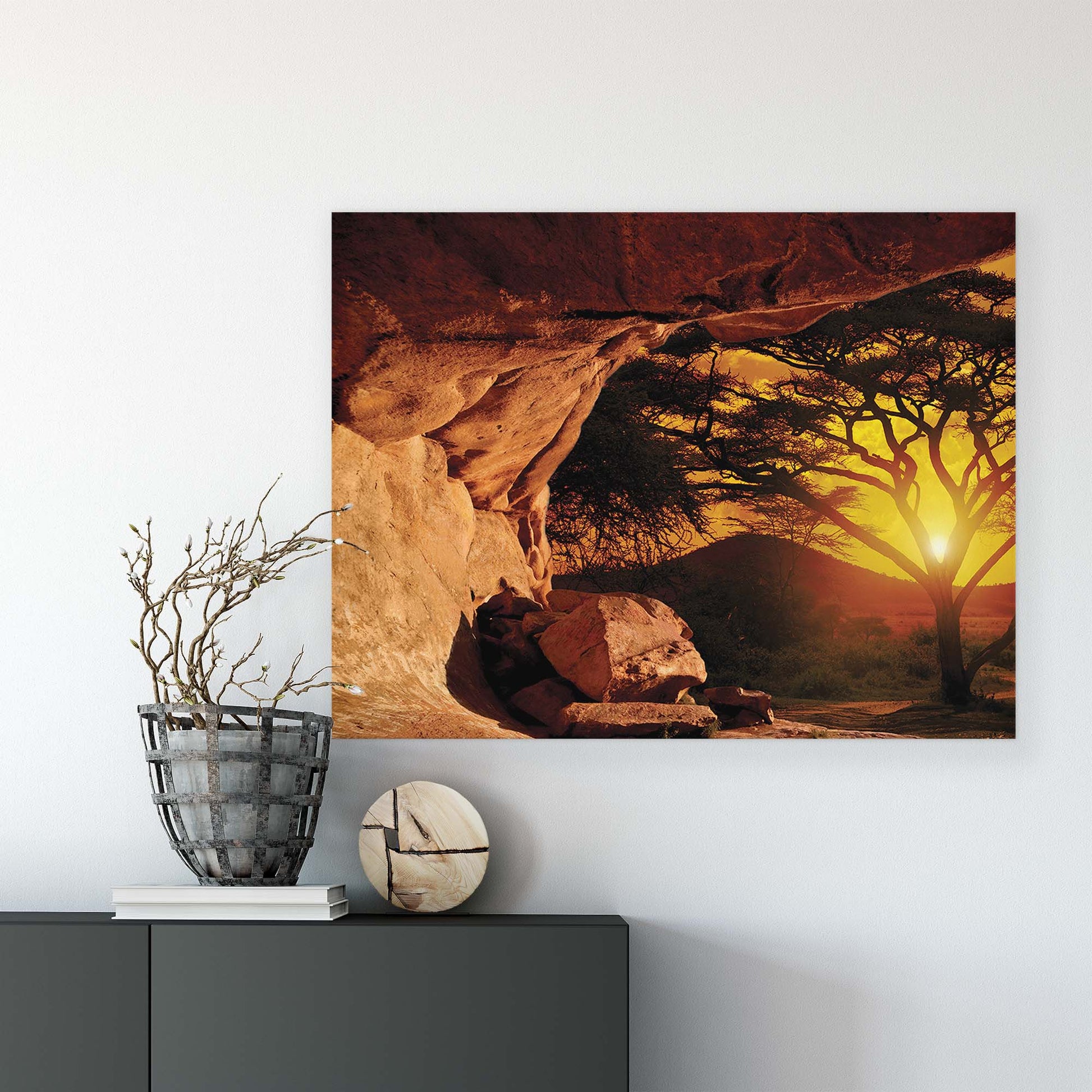 Forest & Trees Canvas Photo Print - USTAD HOME