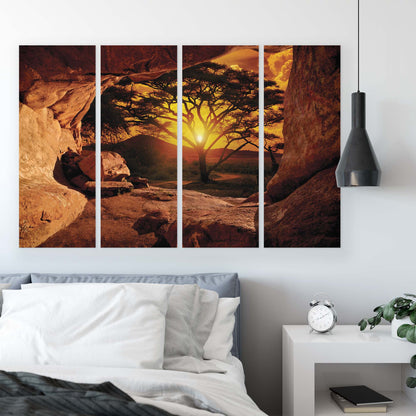 Forest & Trees Canvas Photo Print - USTAD HOME