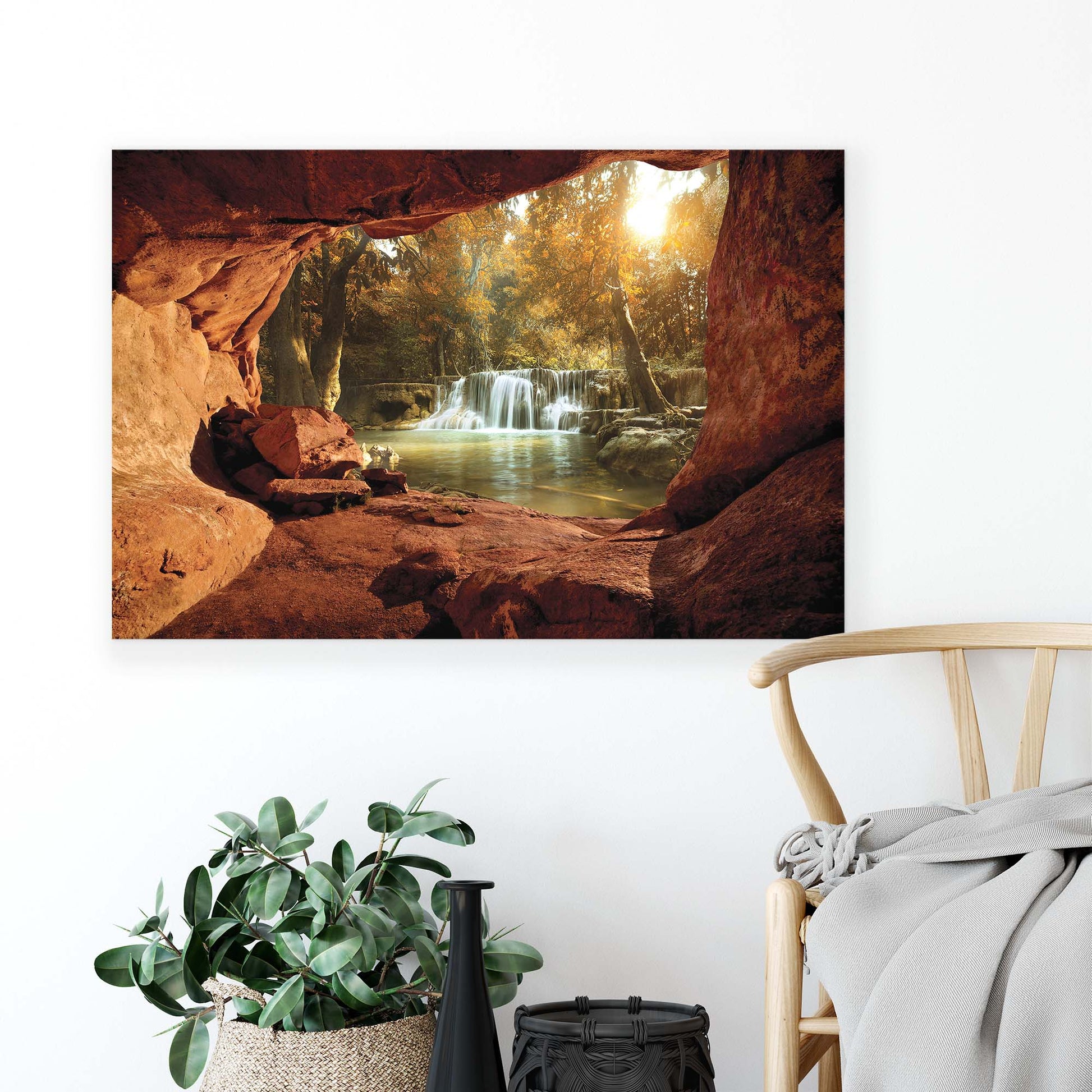 Forest & Trees Canvas Photo Print - USTAD HOME