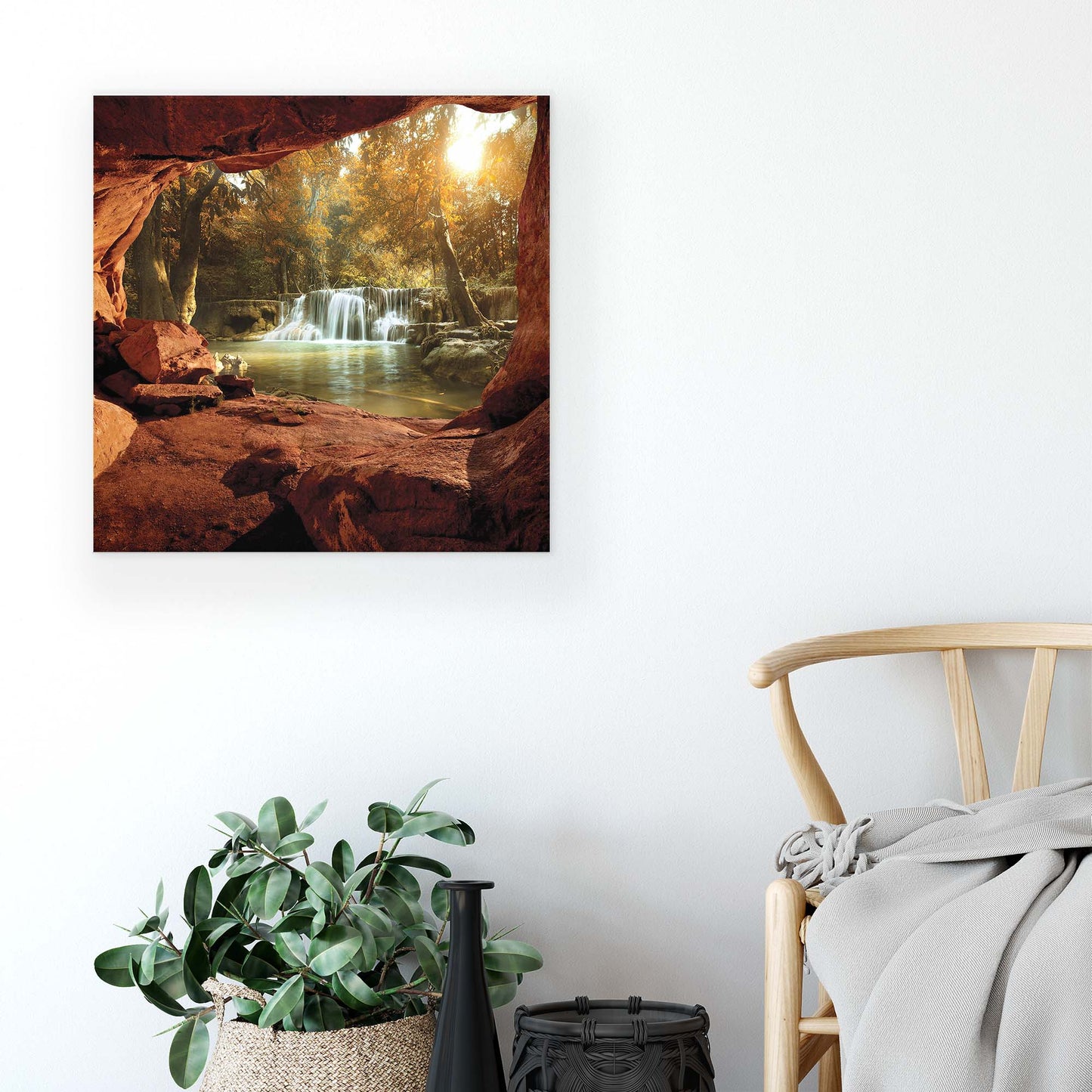 Forest & Trees Canvas Photo Print - USTAD HOME