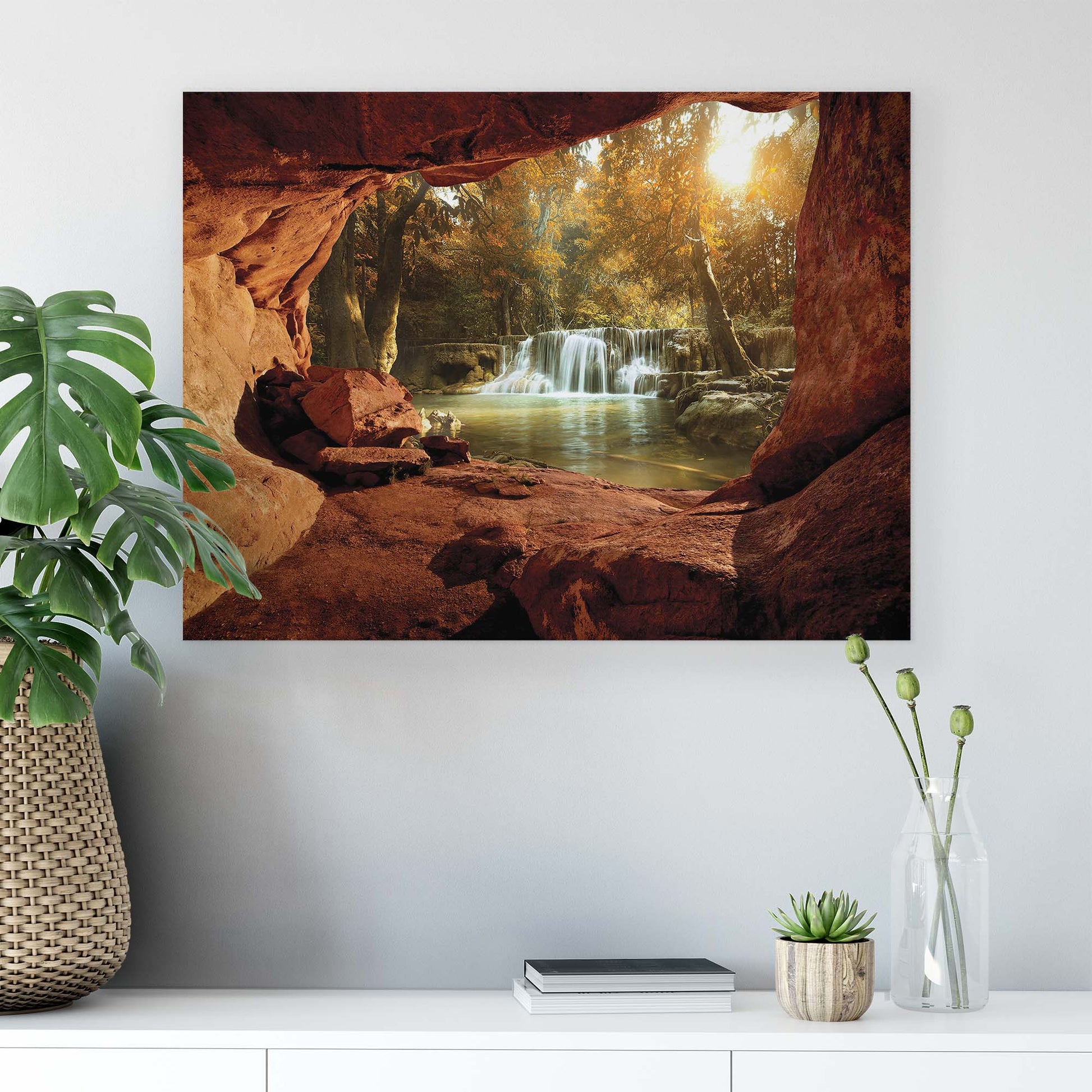 Forest & Trees Canvas Photo Print - USTAD HOME