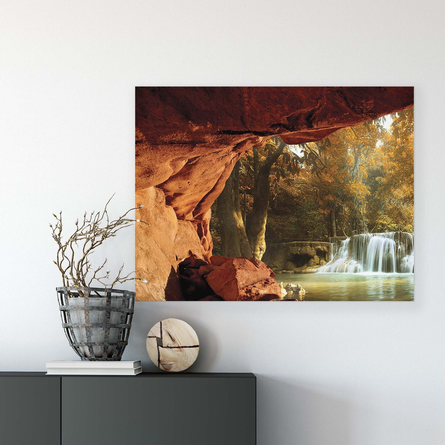 Forest & Trees Canvas Photo Print - USTAD HOME