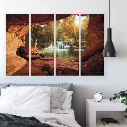 Forest & Trees Canvas Photo Print - USTAD HOME