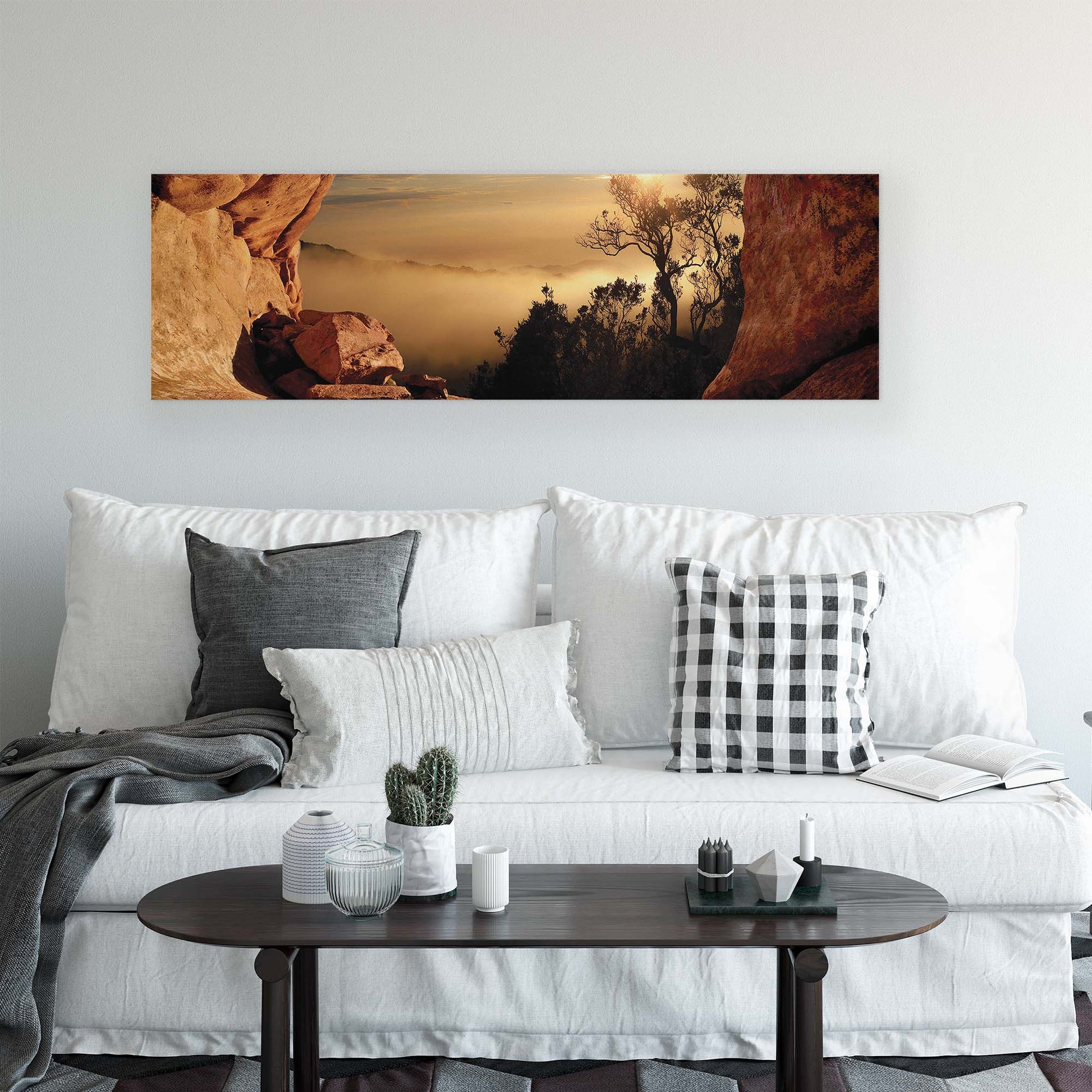 Mountains Canvas Photo Print - USTAD HOME