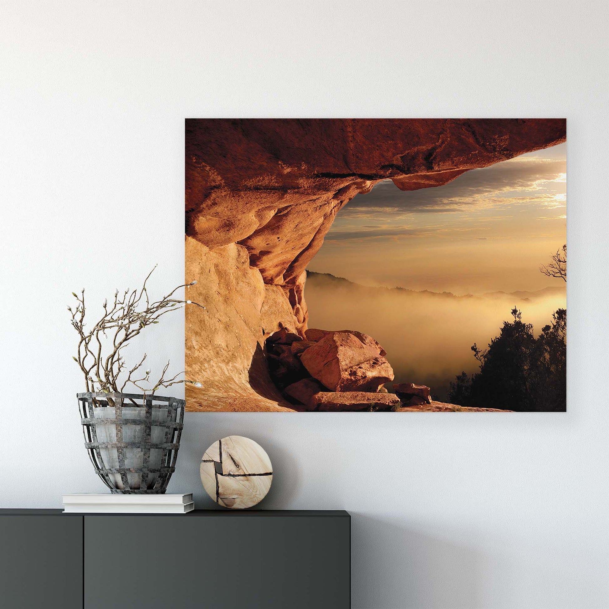 Mountains Canvas Photo Print - USTAD HOME