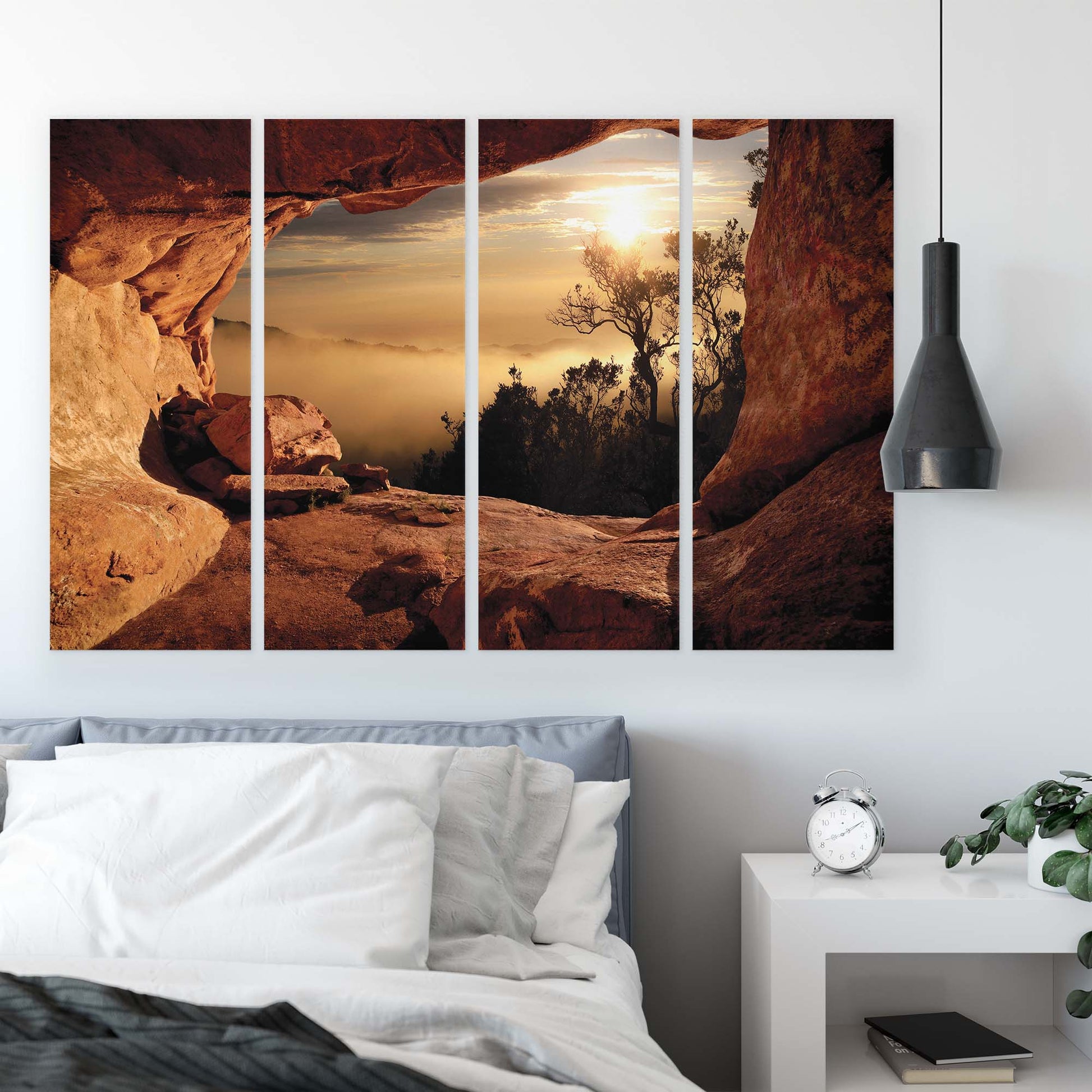 Mountains Canvas Photo Print - USTAD HOME