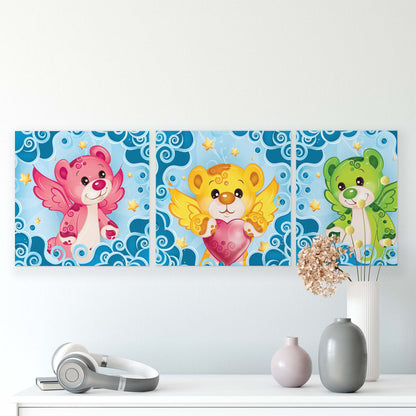 Care Bears Canvas Photo Print - USTAD HOME