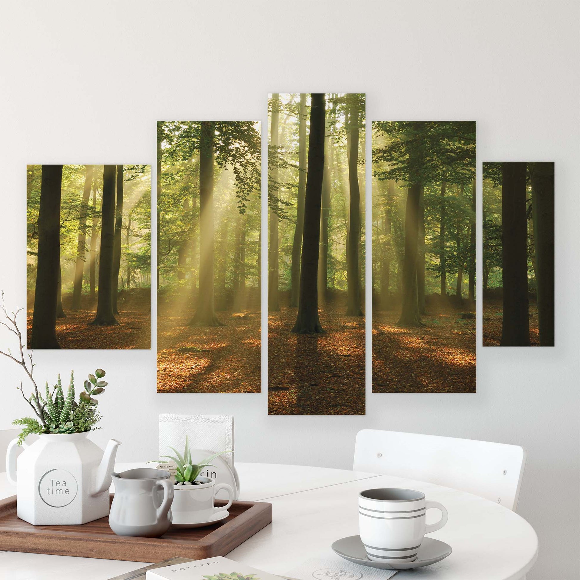 Forest & Trees Canvas Photo Print - USTAD HOME