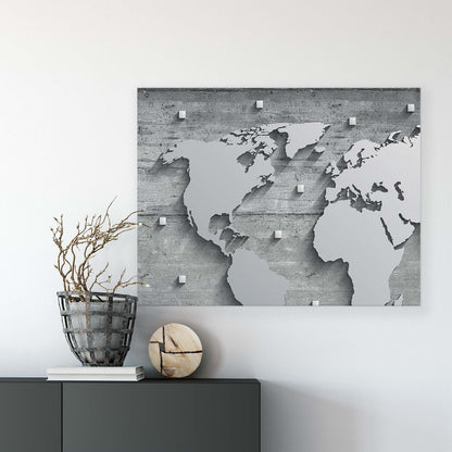 Maps Canvas Photo Print - USTAD HOME