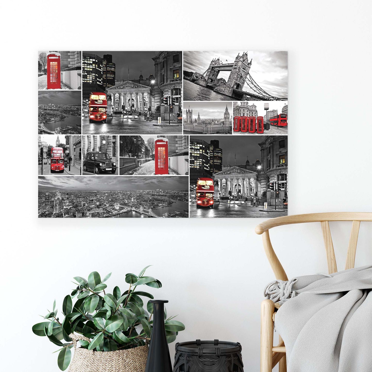 London Canvas Photo Print - USTAD HOME