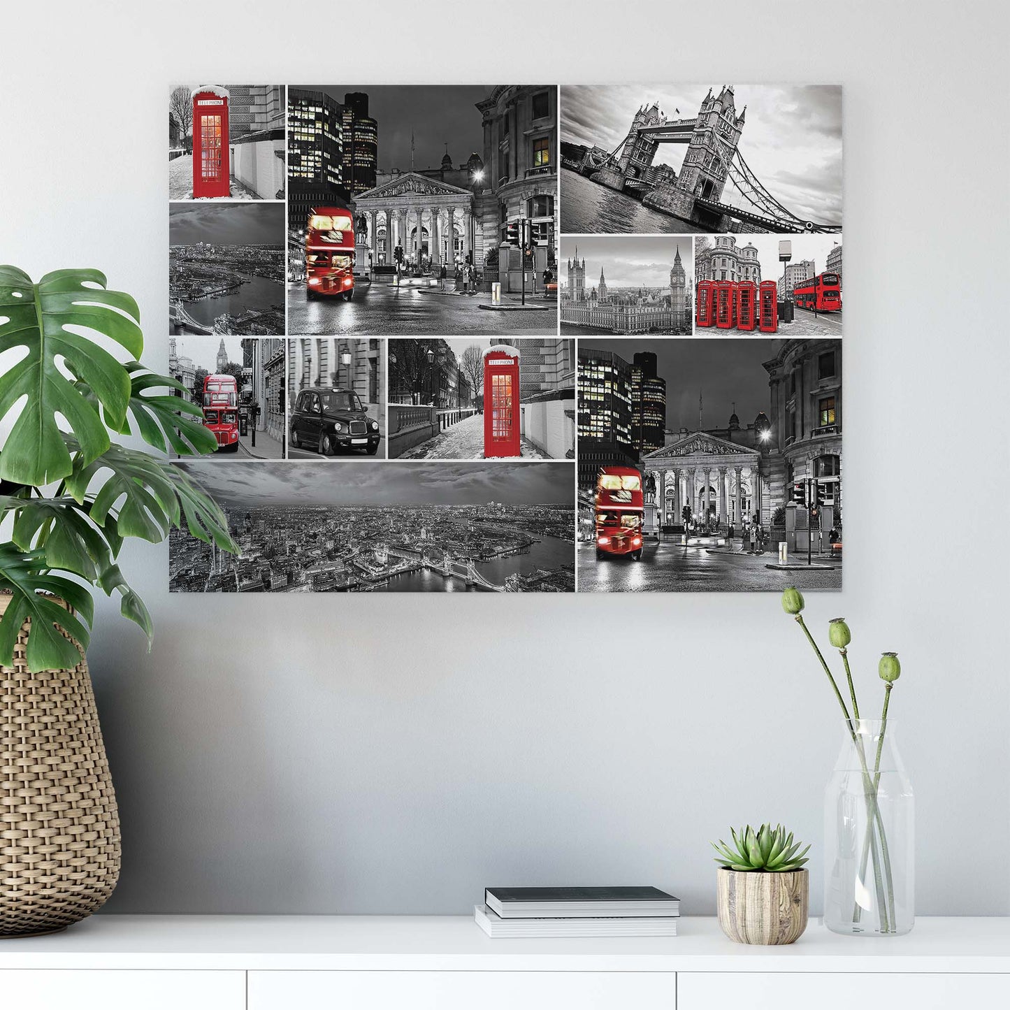 London Canvas Photo Print - USTAD HOME