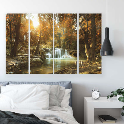 Forest & Trees Canvas Photo Print - USTAD HOME