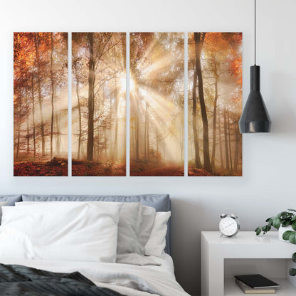 Forest & Trees Canvas Photo Print - USTAD HOME