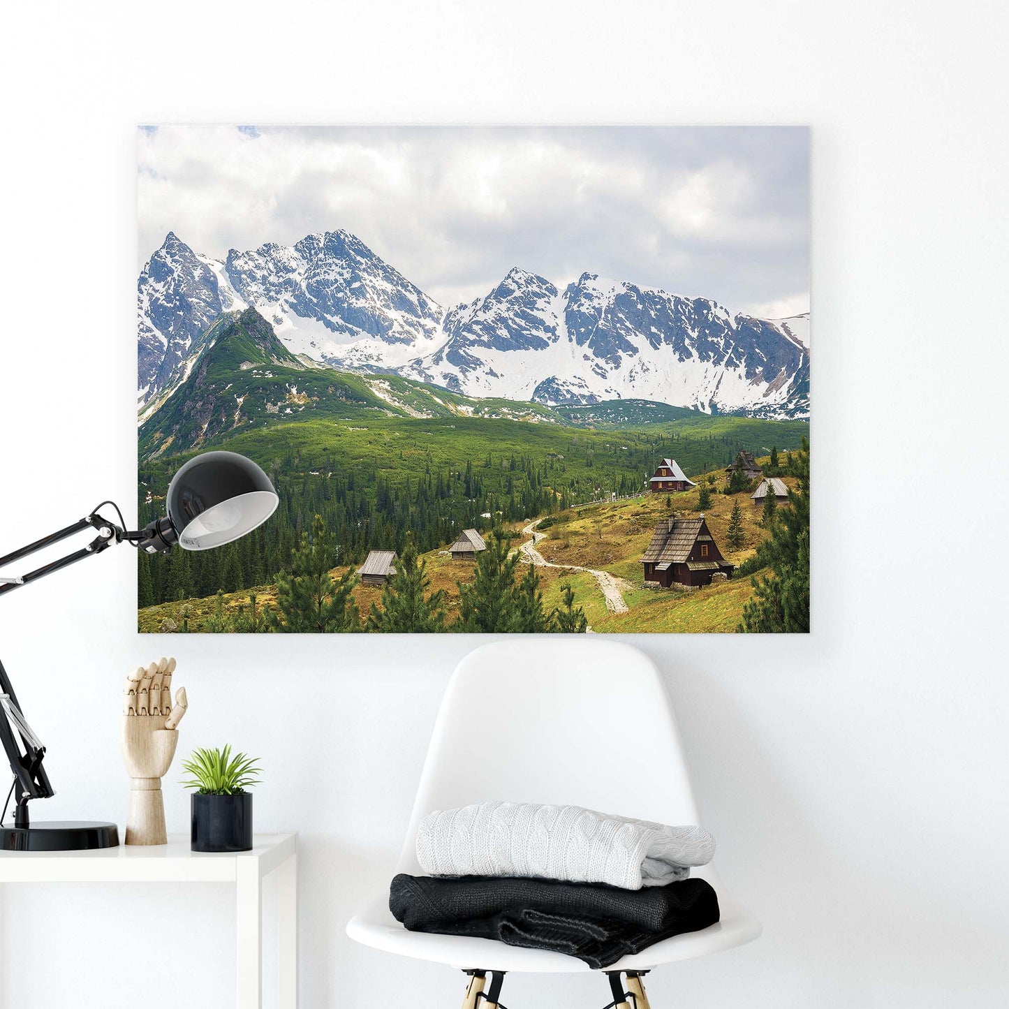 Mountains Canvas Photo Print - USTAD HOME