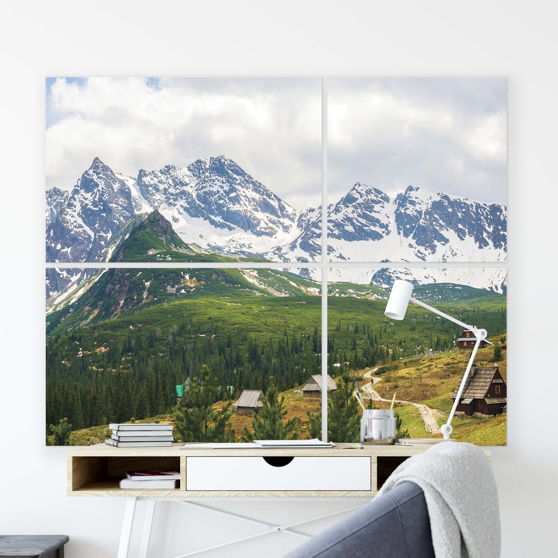 Mountains Canvas Photo Print - USTAD HOME