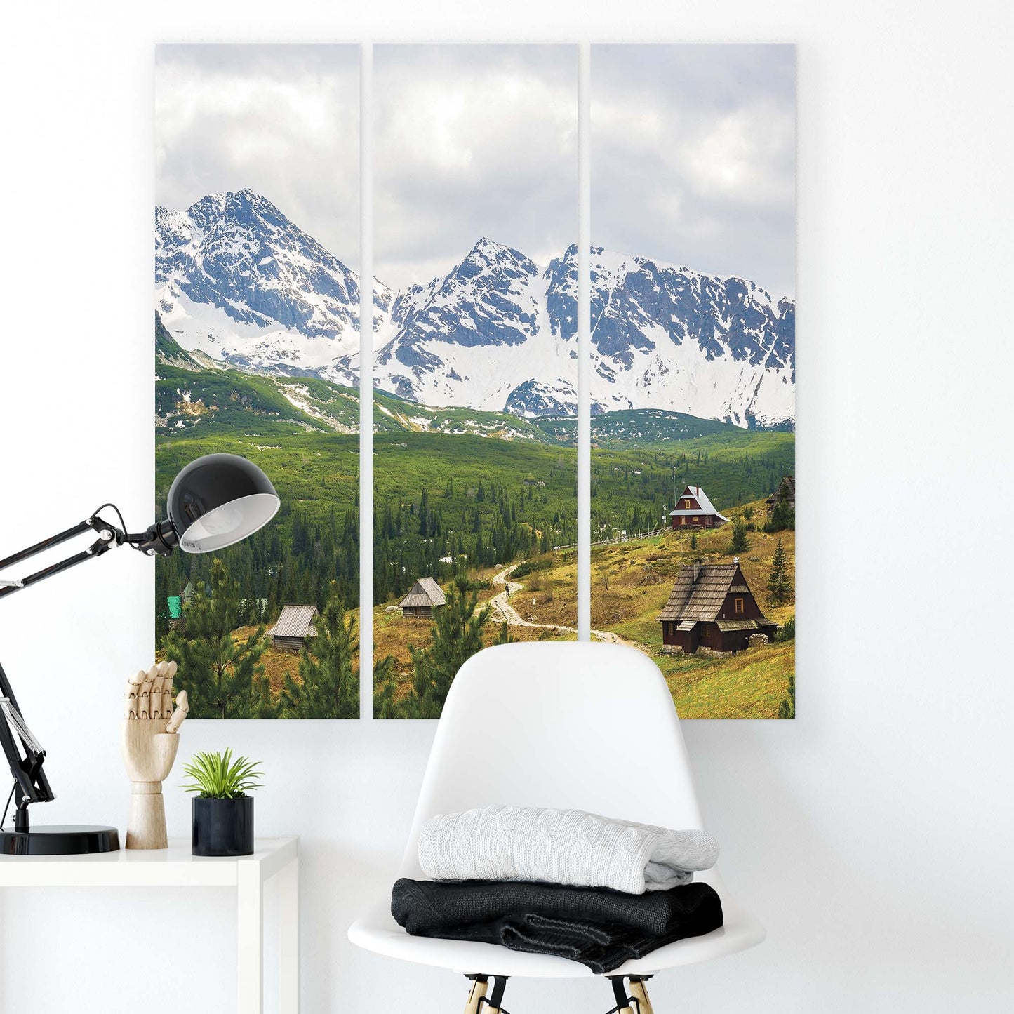 Mountains Canvas Photo Print - USTAD HOME