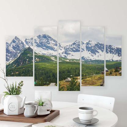 Mountains Canvas Photo Print - USTAD HOME