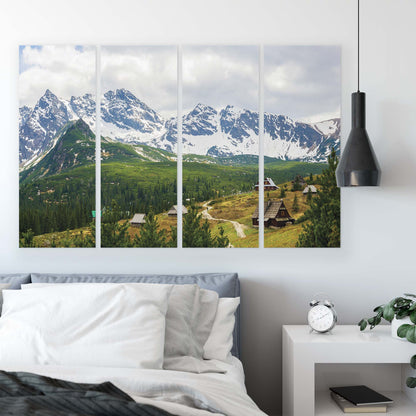 Mountains Canvas Photo Print - USTAD HOME