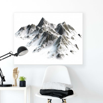 Mountains Canvas Photo Print - USTAD HOME