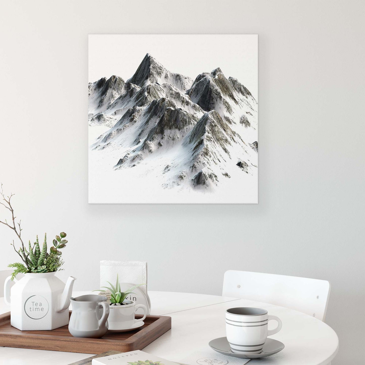 Mountains Canvas Photo Print - USTAD HOME