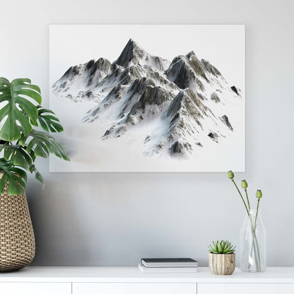 Mountains Canvas Photo Print - USTAD HOME