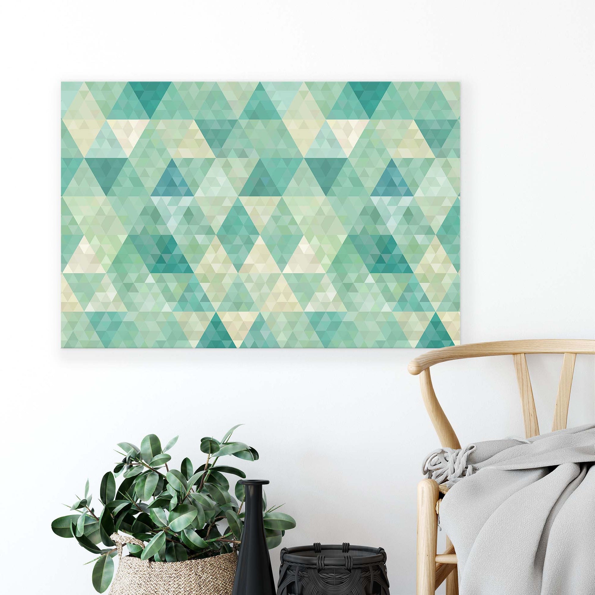 Geometric Canvas Photo Print - USTAD HOME