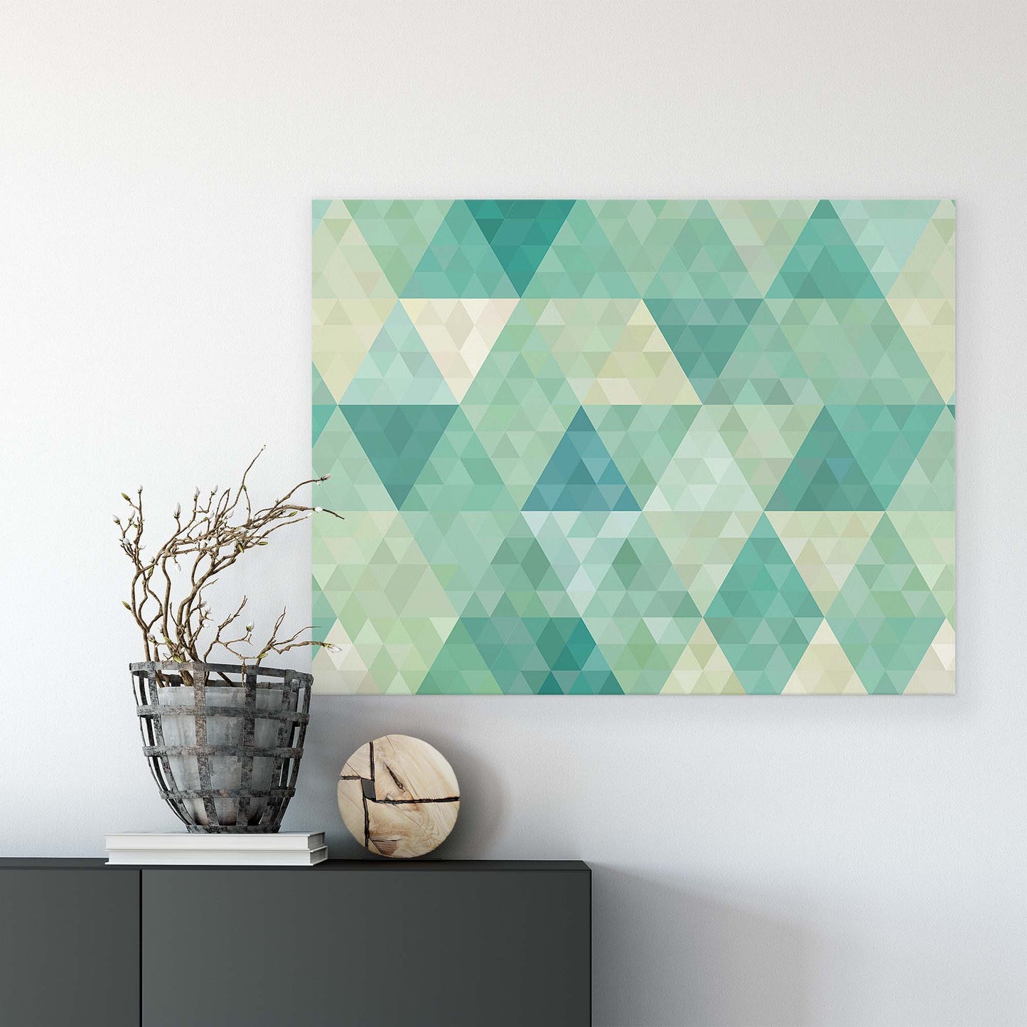 Geometric Canvas Photo Print - USTAD HOME