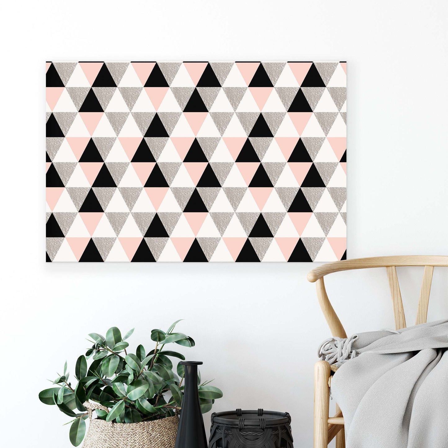 Geometric Canvas Photo Print - USTAD HOME