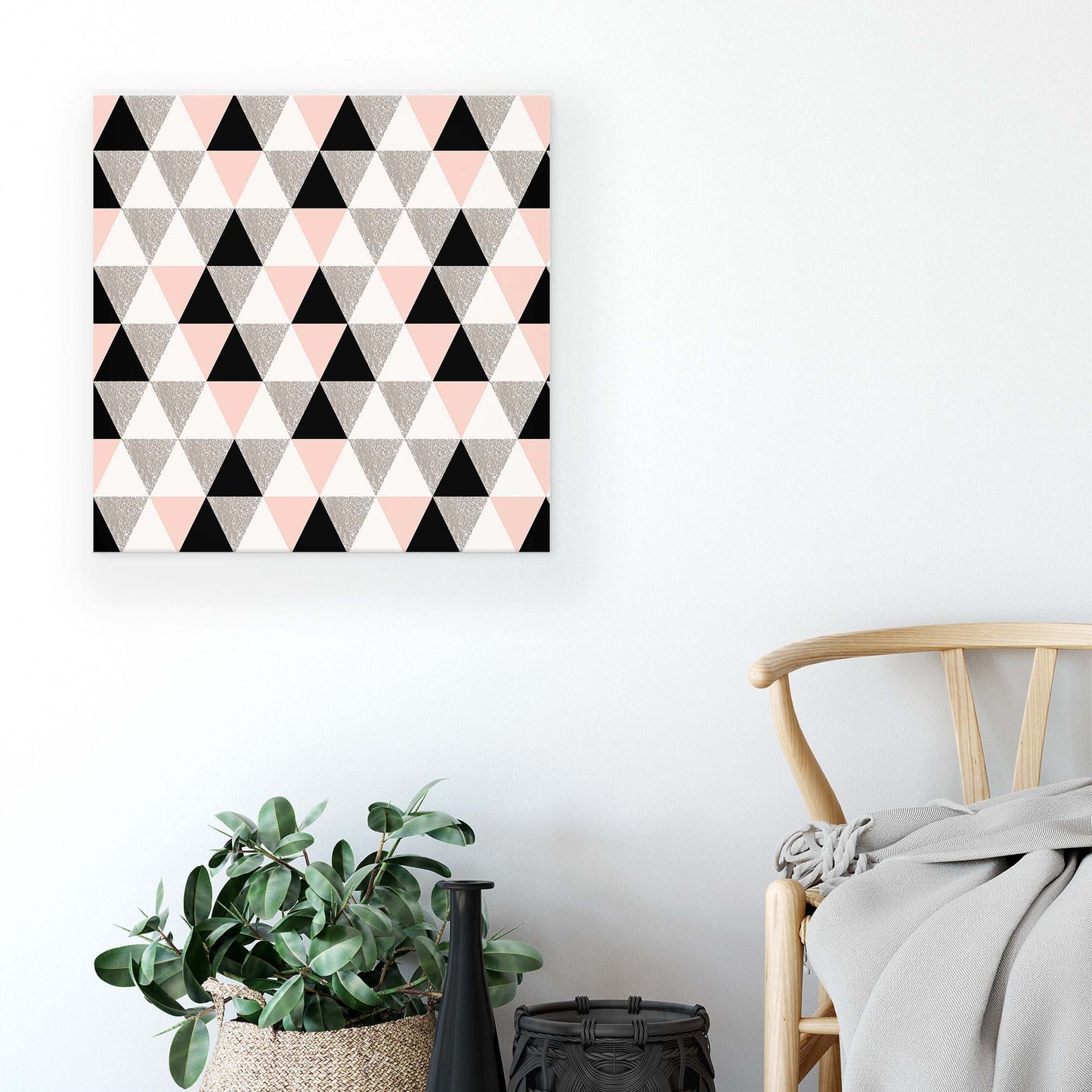 Geometric Canvas Photo Print - USTAD HOME