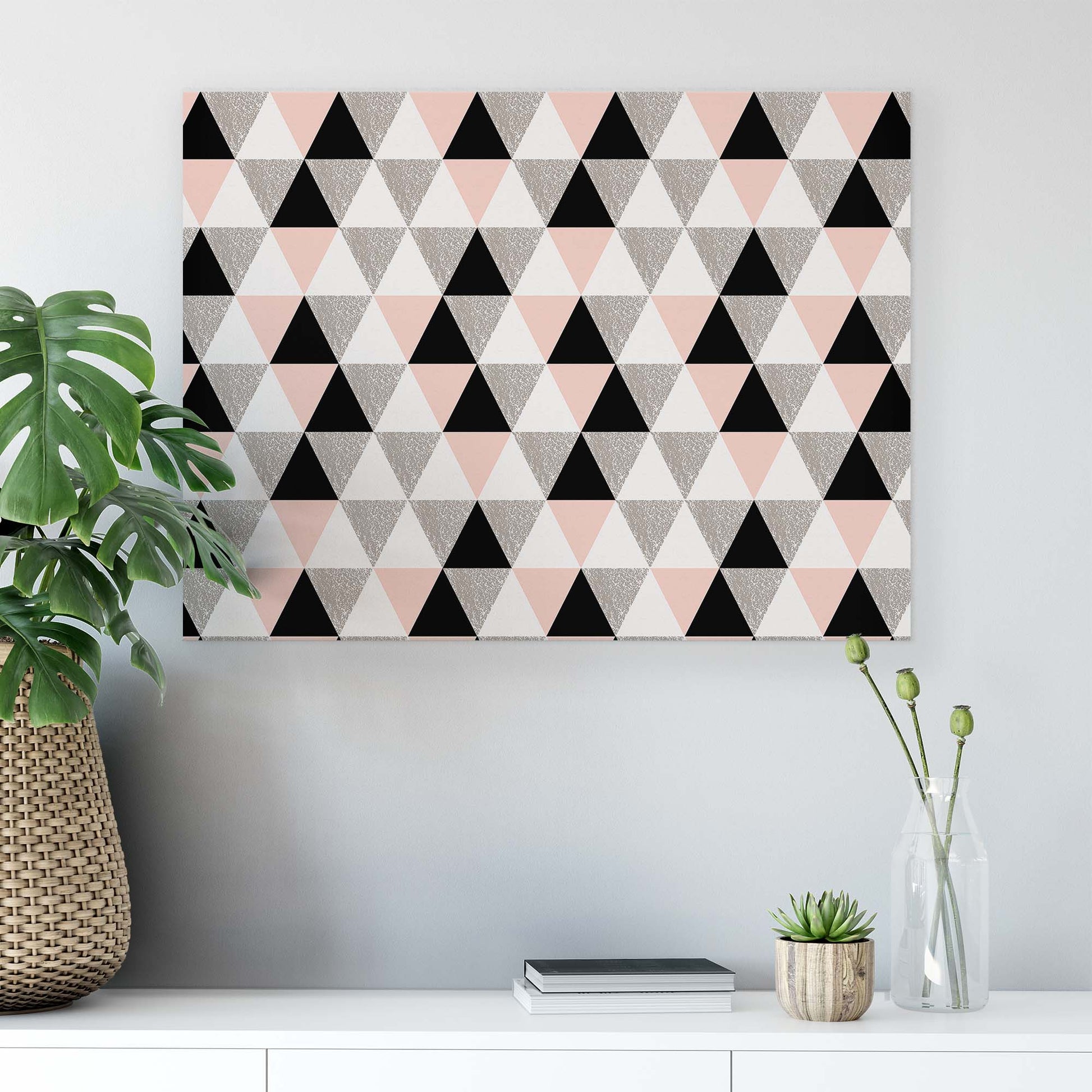 Geometric Canvas Photo Print - USTAD HOME