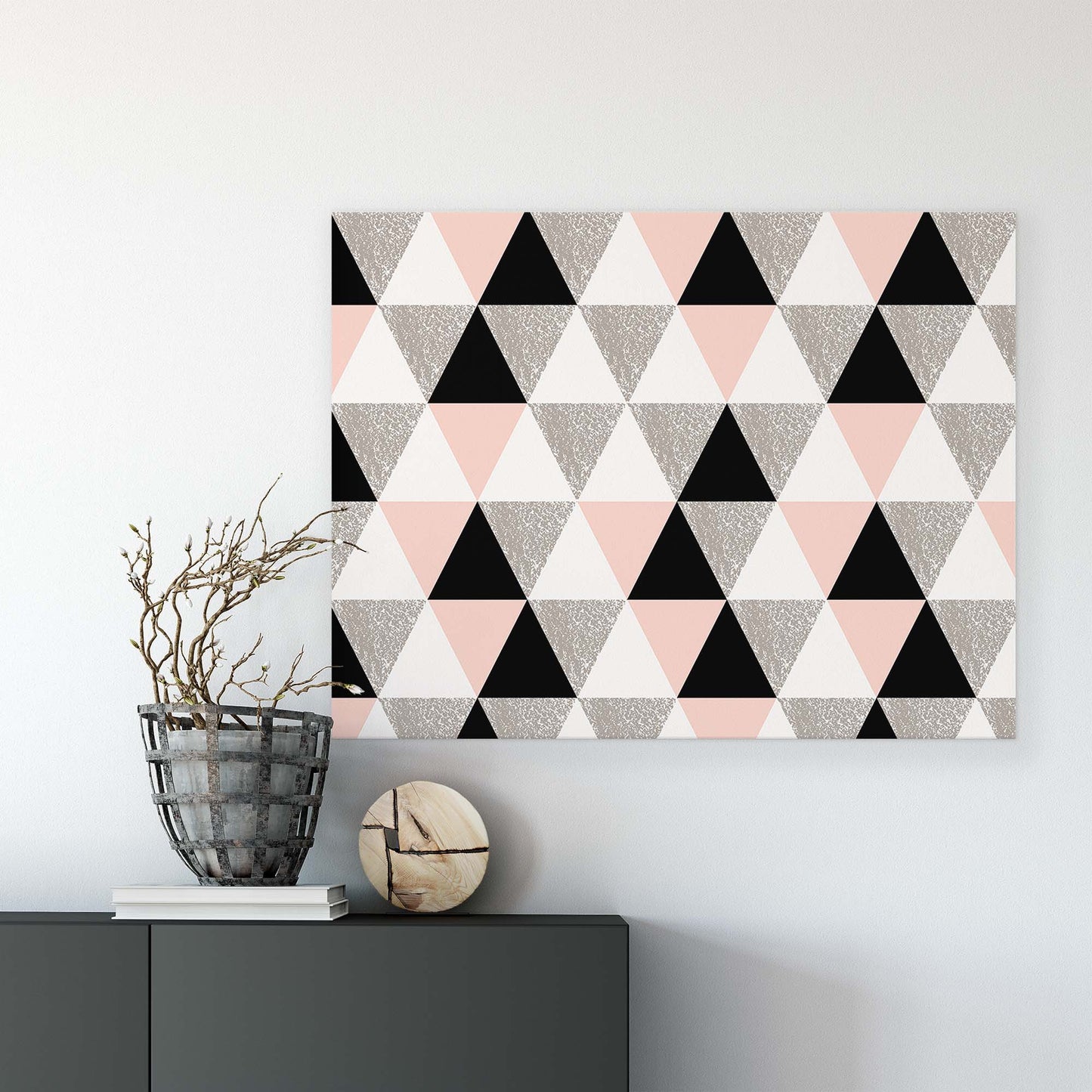 Geometric Canvas Photo Print - USTAD HOME