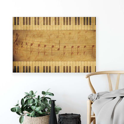 Music Canvas Photo Print - USTAD HOME