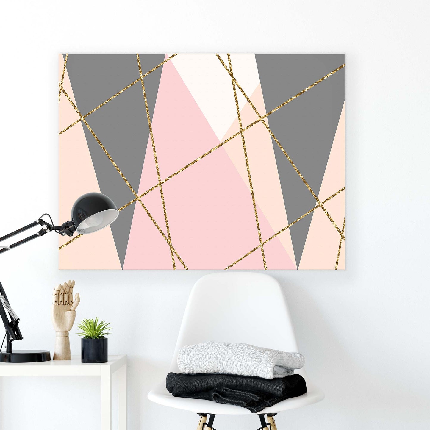 Geometric Canvas Photo Print - USTAD HOME