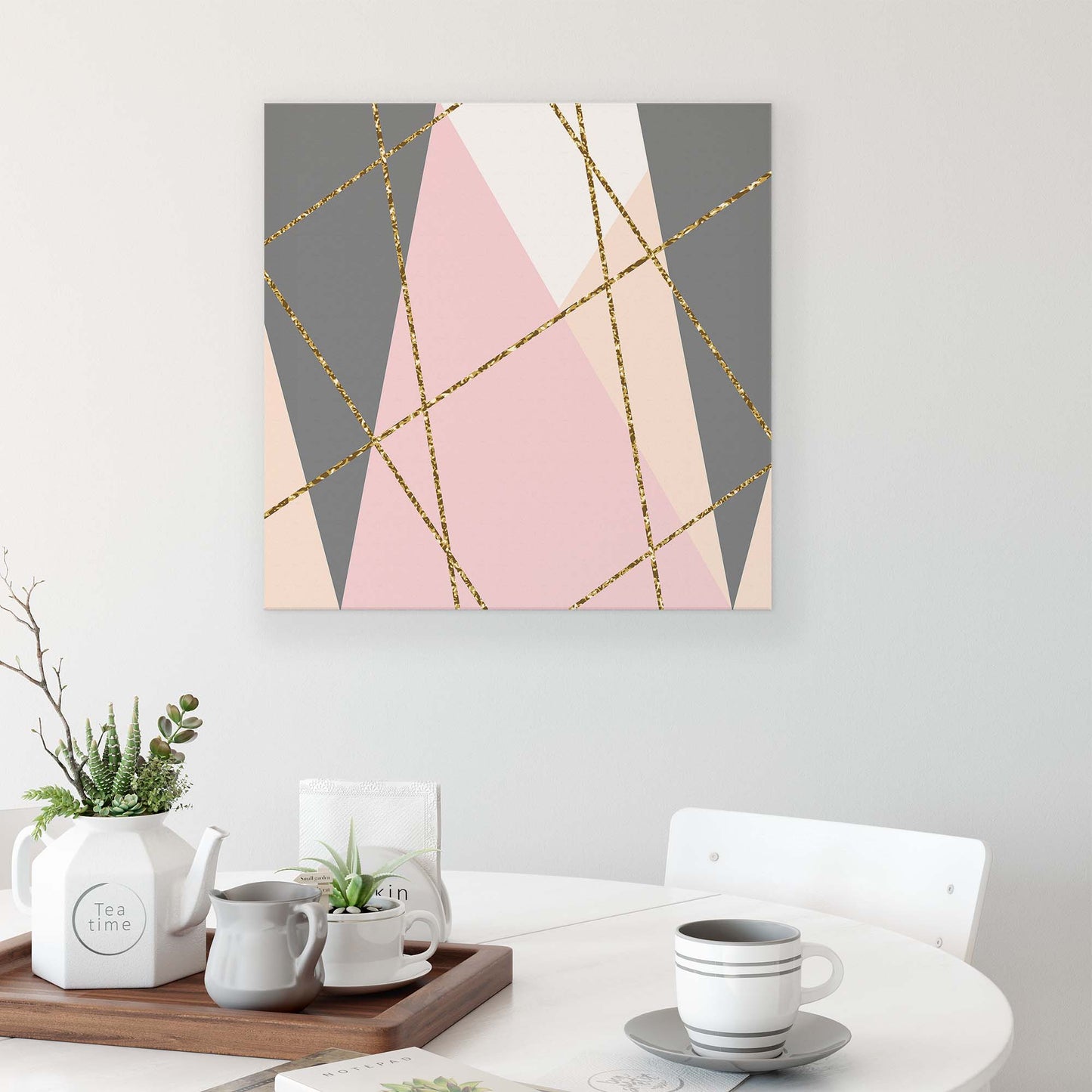 Geometric Canvas Photo Print - USTAD HOME