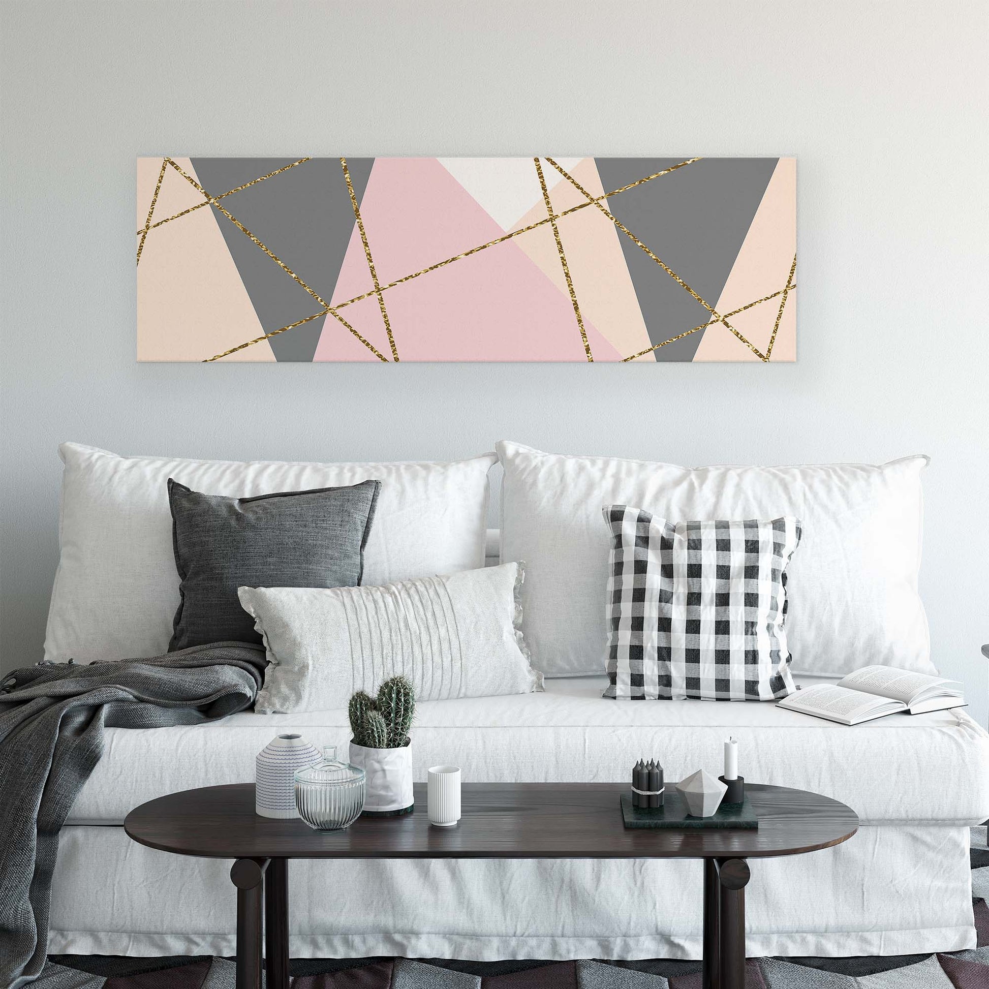 Geometric Canvas Photo Print - USTAD HOME