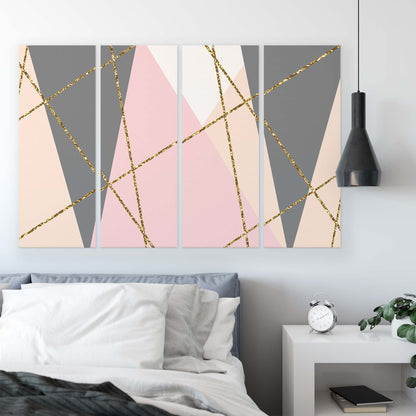 Geometric Canvas Photo Print - USTAD HOME