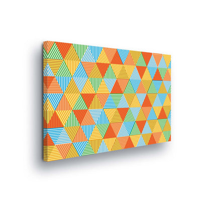 Geometric Canvas Photo Print - USTAD HOME